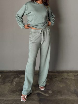 Lena Sweatpants in Sage Green