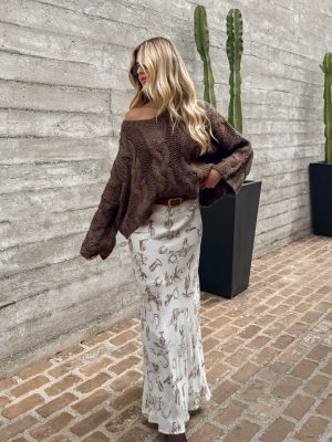 Rancho Western Maxi Skirt