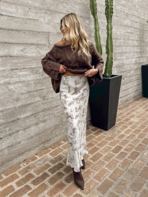 Rancho Western Maxi Skirt